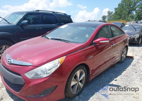 2012 Hyundai Sonata Hybrid z USA, uszkodzony, nr VIN KMHEC4A47CA032198